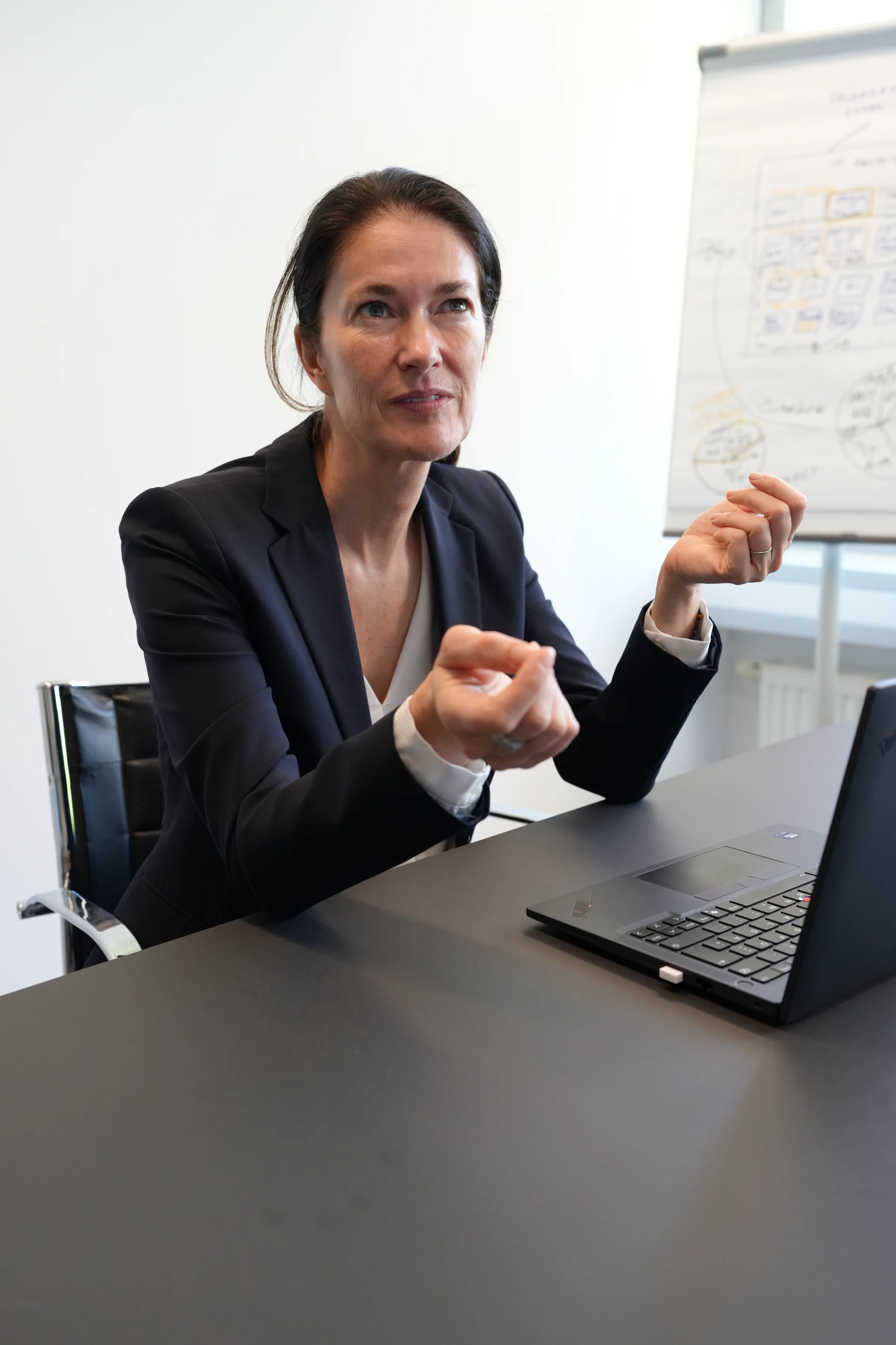 Antje Lenk im Gespräch