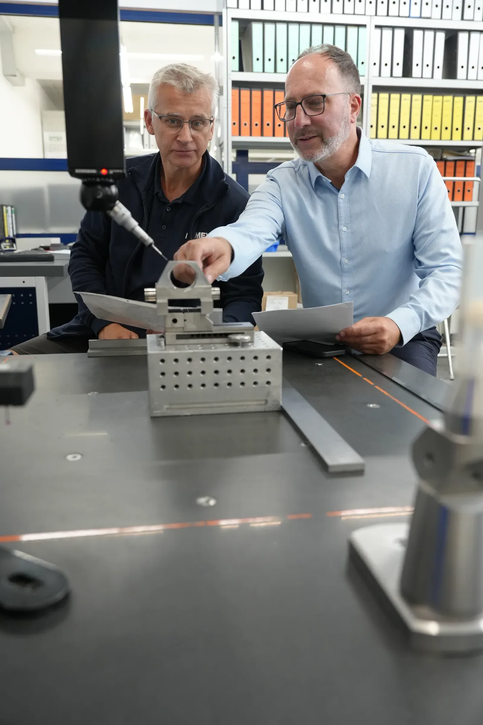 Dieter Leikermoser bei der Arbeit