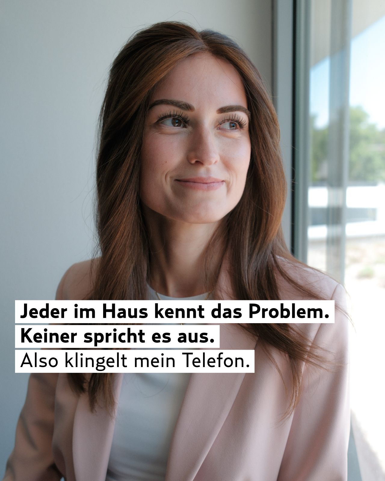 LinkedIn-Post: Jeder im Haus kennt das Problem. Keiner spricht es aus.